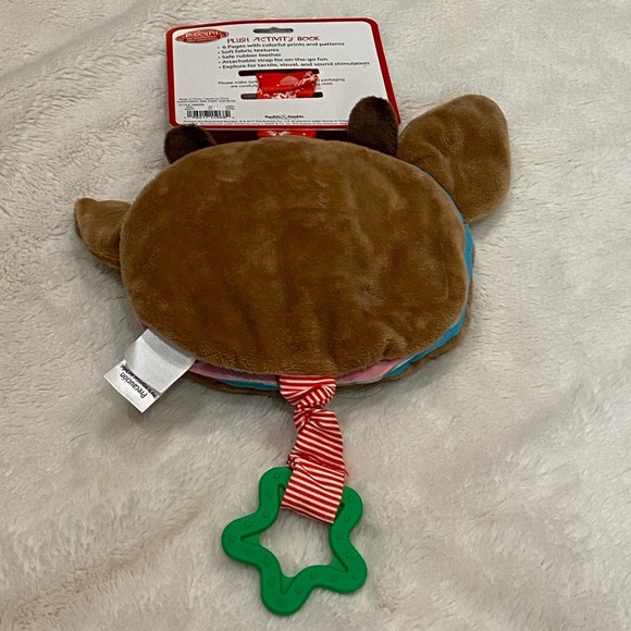 Bundle of Rudolph the Red-Nosed Reindeer Baby Items Coat, Snuggle Blanket, Book - Picture 9 of 13